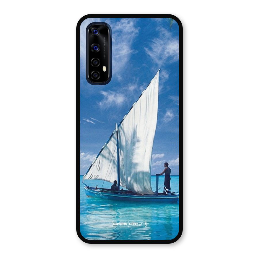 Travel Ship Metal Back Case for Realme Narzo 20 Pro