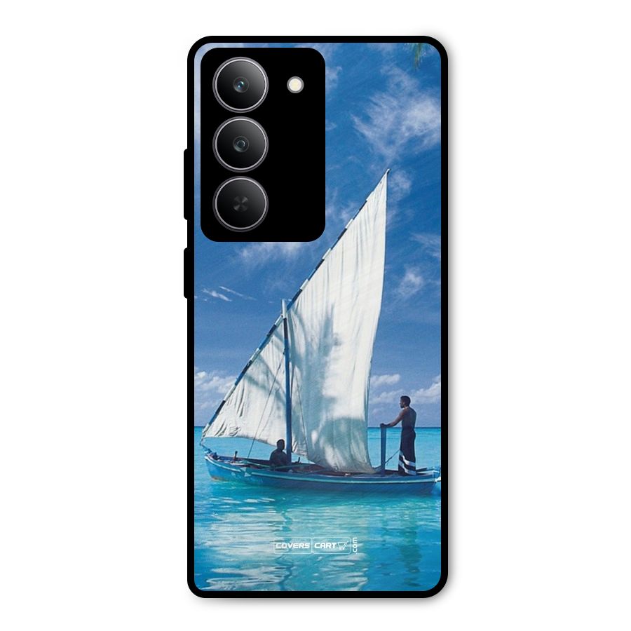 Travel Ship Metal Back Case for Realme P3x