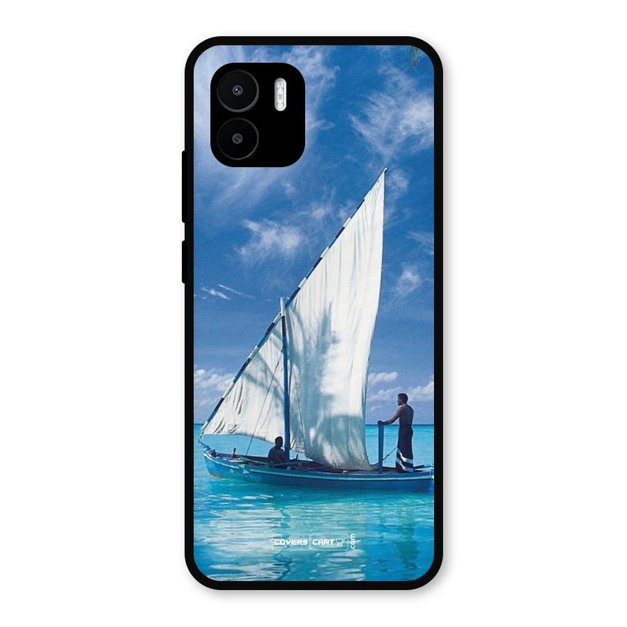 Travel Ship Metal Back Case for Redmi A2