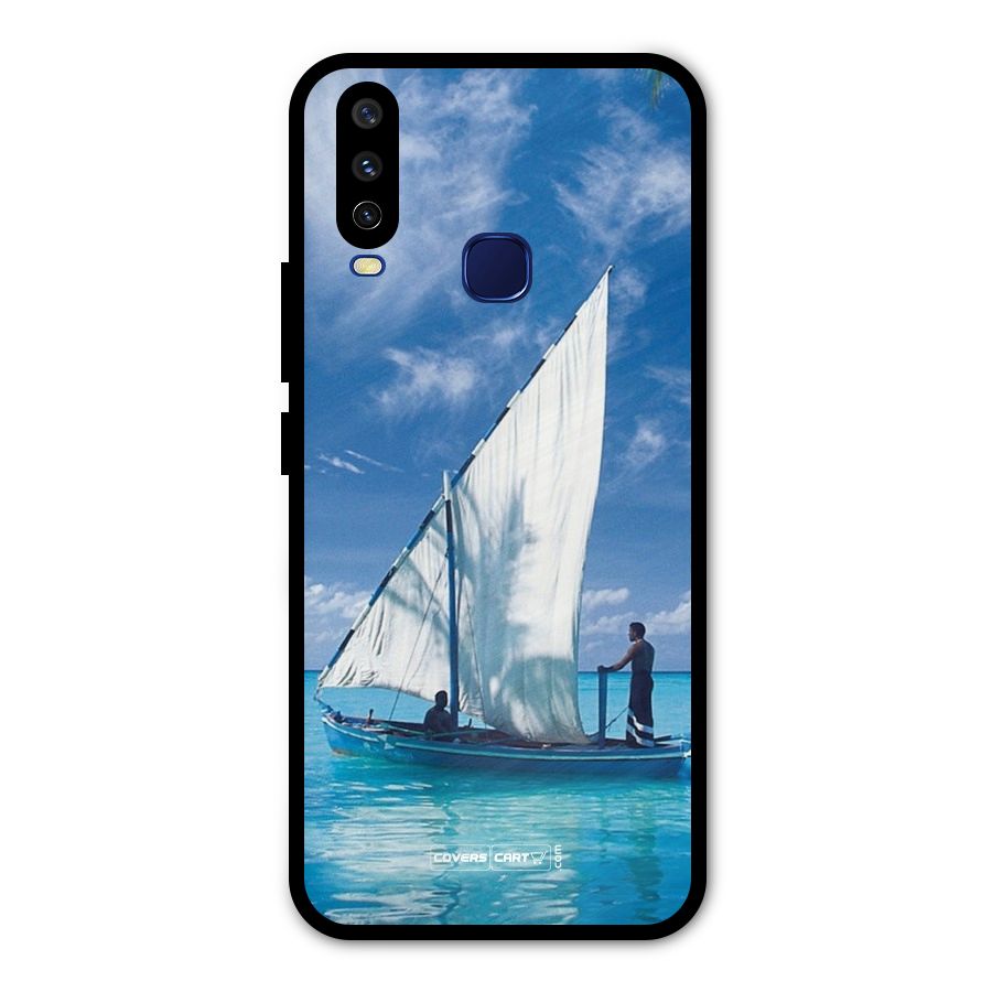 Travel Ship Metal Back Case for Vivo V17