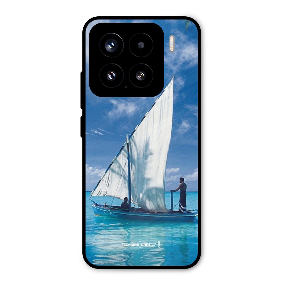 Travel Ship Metal Back Case for Xiaomi 15