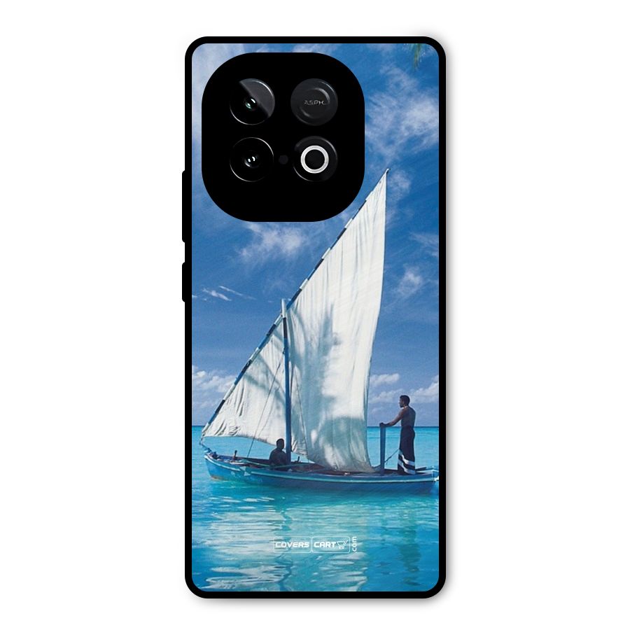 Travel Ship Metal Back Case for iQOO Neo 10