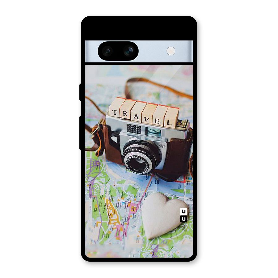 Travel Snapshot Glass Back Case for Google Pixel 7a