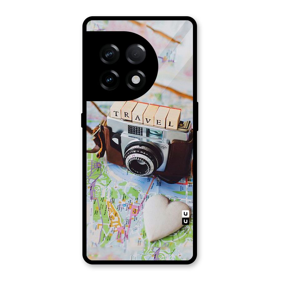 Travel Snapshot Glass Back Case for OnePlus 11R