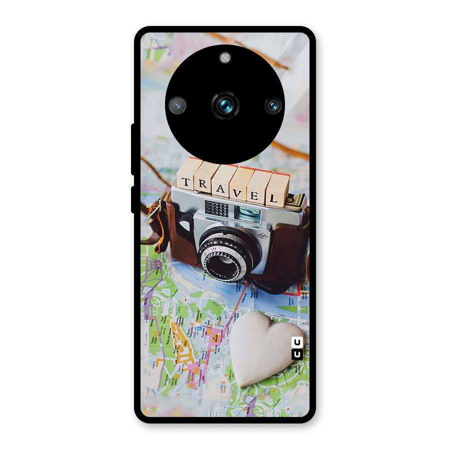 Travel Snapshot Glass Back Case for Realme 11 Pro
