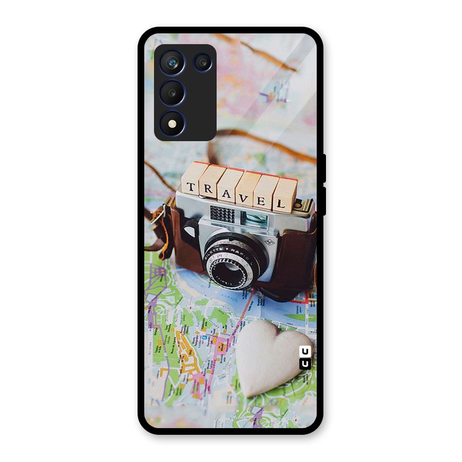 Travel Snapshot Glass Back Case for Realme 9 5G Speed