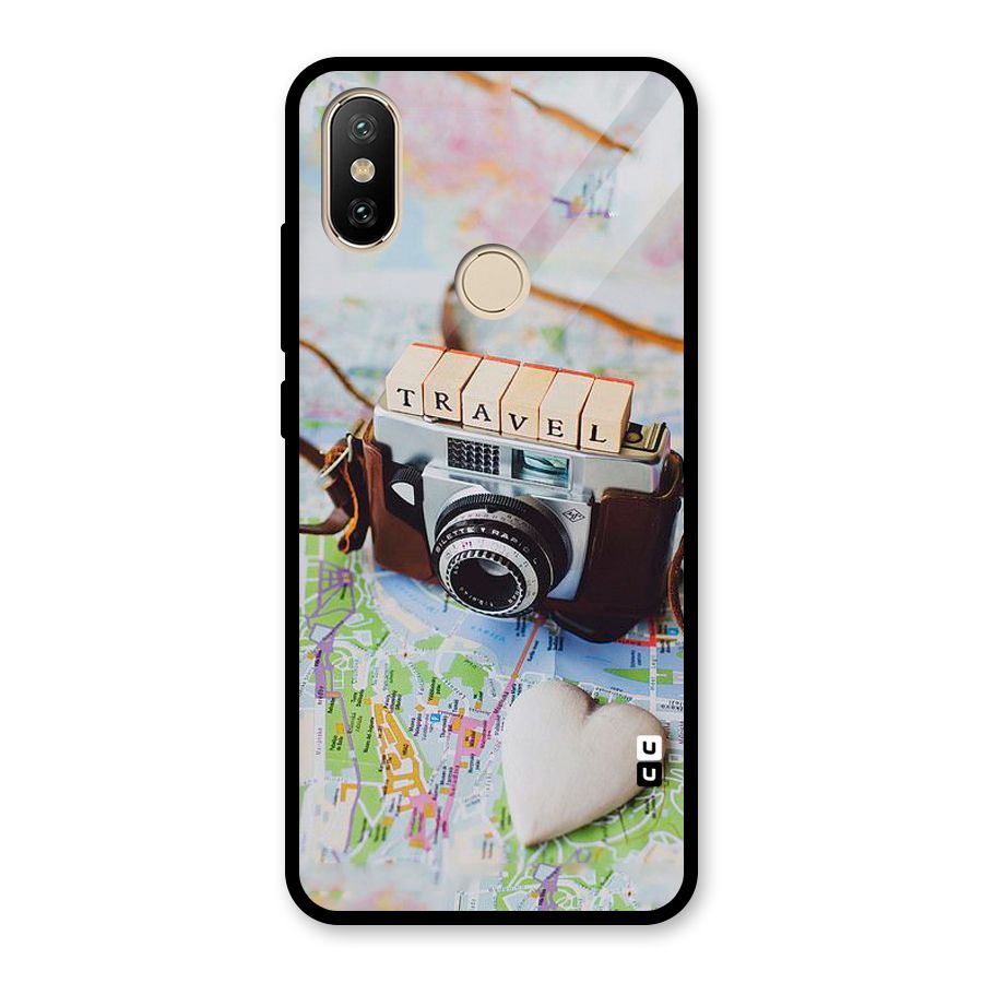 Travel Snapshot Glass Back Case for Redmi A2