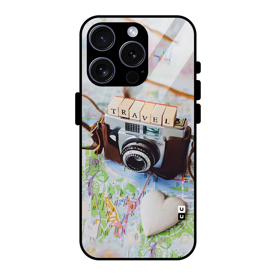 Travel Snapshot Glass Back Case for iPhone 15 Pro