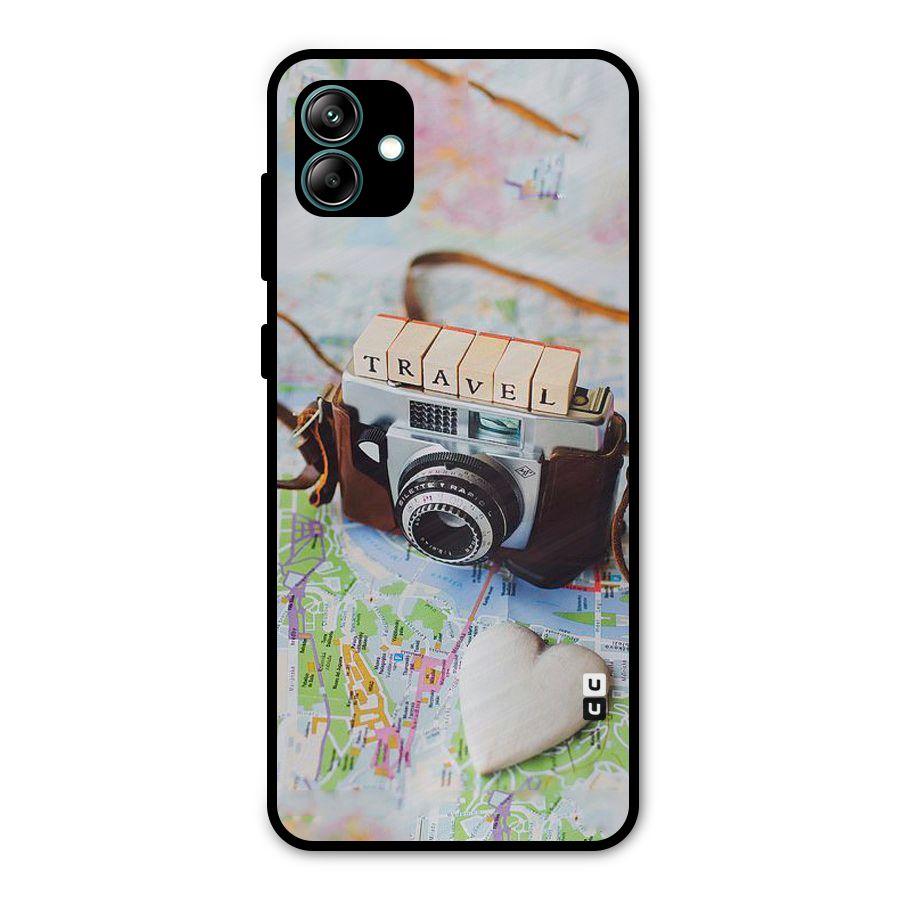 Travel Snapshot Metal Back Case for Galaxy A04
