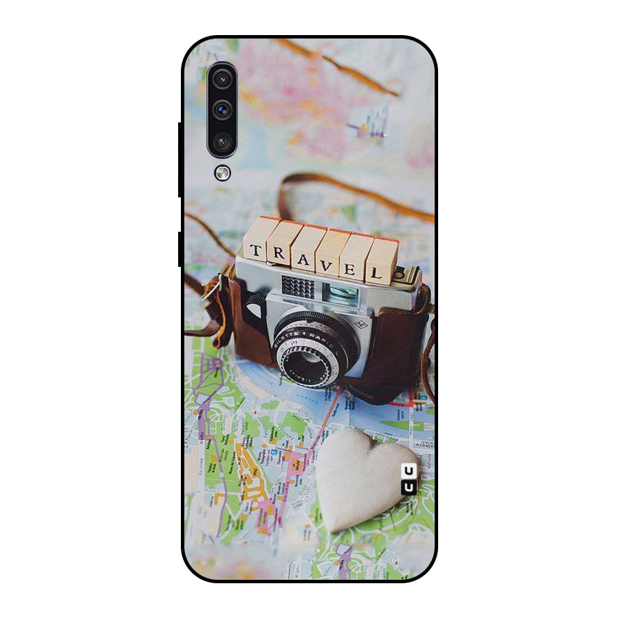 Travel Snapshot Metal Back Case for Galaxy A30s