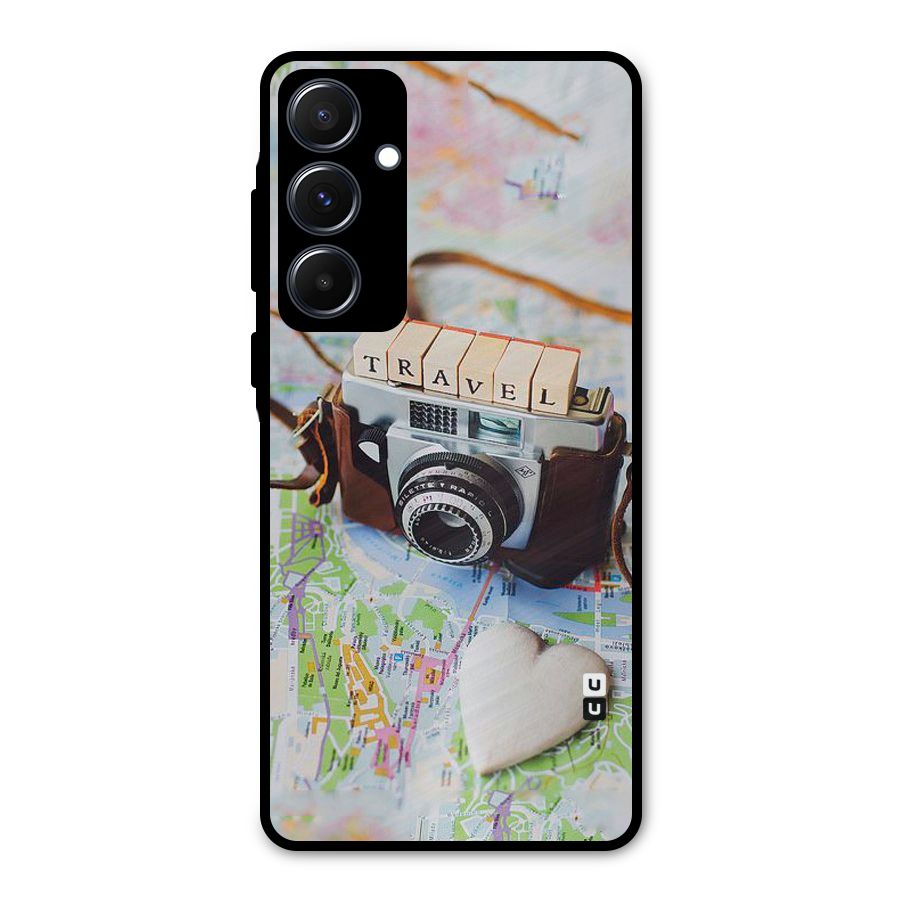 Travel Snapshot Metal Back Case for Galaxy A55