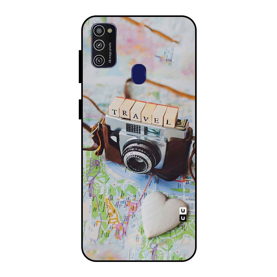 Travel Snapshot Metal Back Case for Galaxy M21
