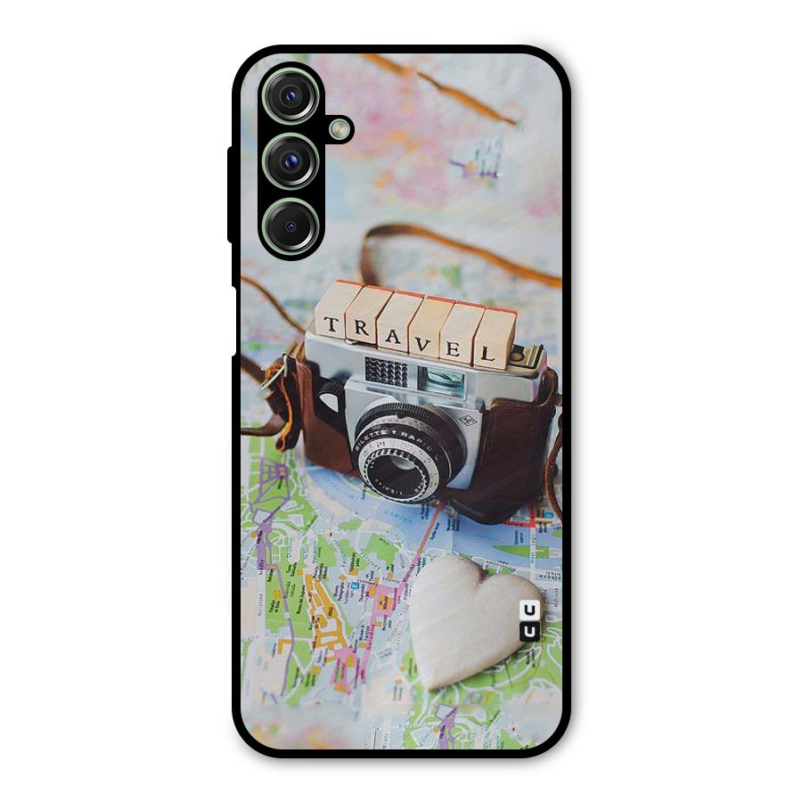 Travel Snapshot Metal Back Case for Galaxy M34
