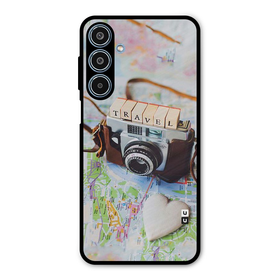 Travel Snapshot Metal Back Case for Galaxy M35