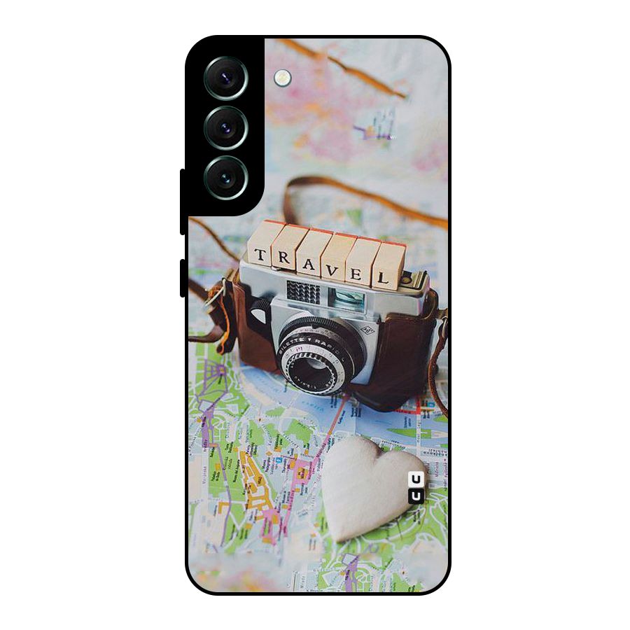 Travel Snapshot Metal Back Case for Galaxy S22 Plus 5G