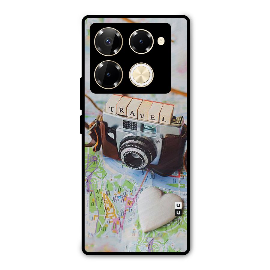 Travel Snapshot Metal Back Case for Infinix Note 40 Pro Plus