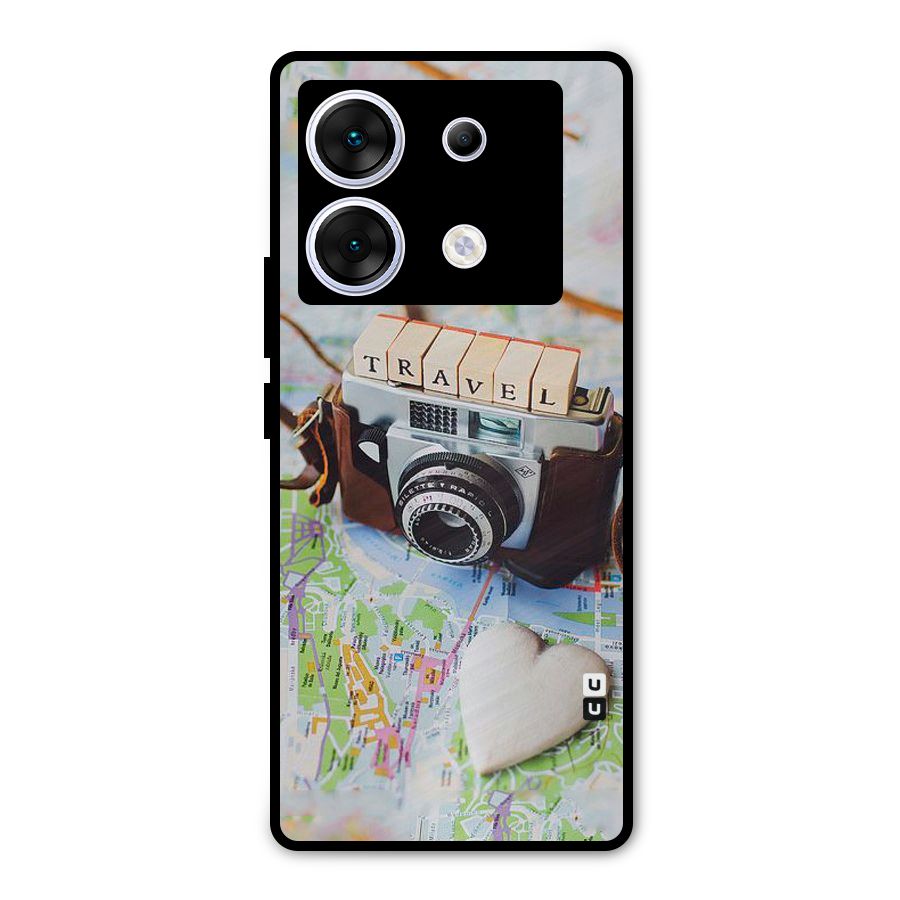 Travel Snapshot Metal Back Case for Infinix Zero 30 5G
