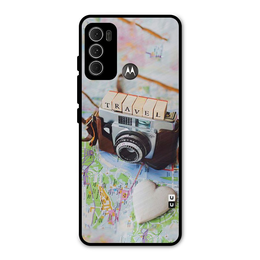 Travel Snapshot Metal Back Case for Moto G60