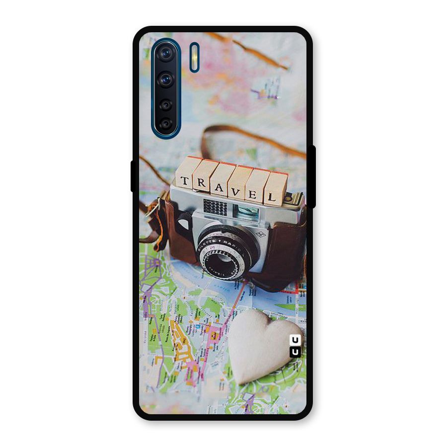 Travel Snapshot Metal Back Case for Oppo F15