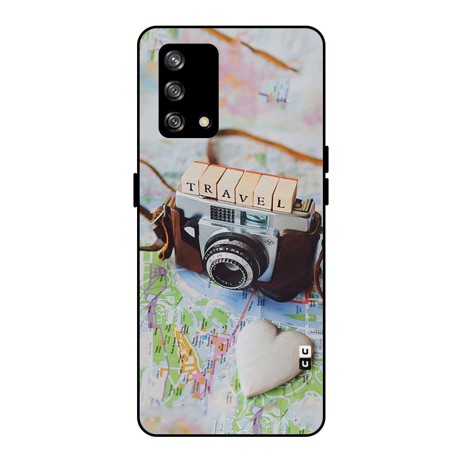 Travel Snapshot Metal Back Case for Oppo F19