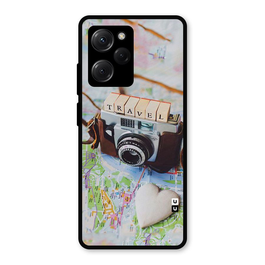 Travel Snapshot Metal Back Case for Poco X5 Pro