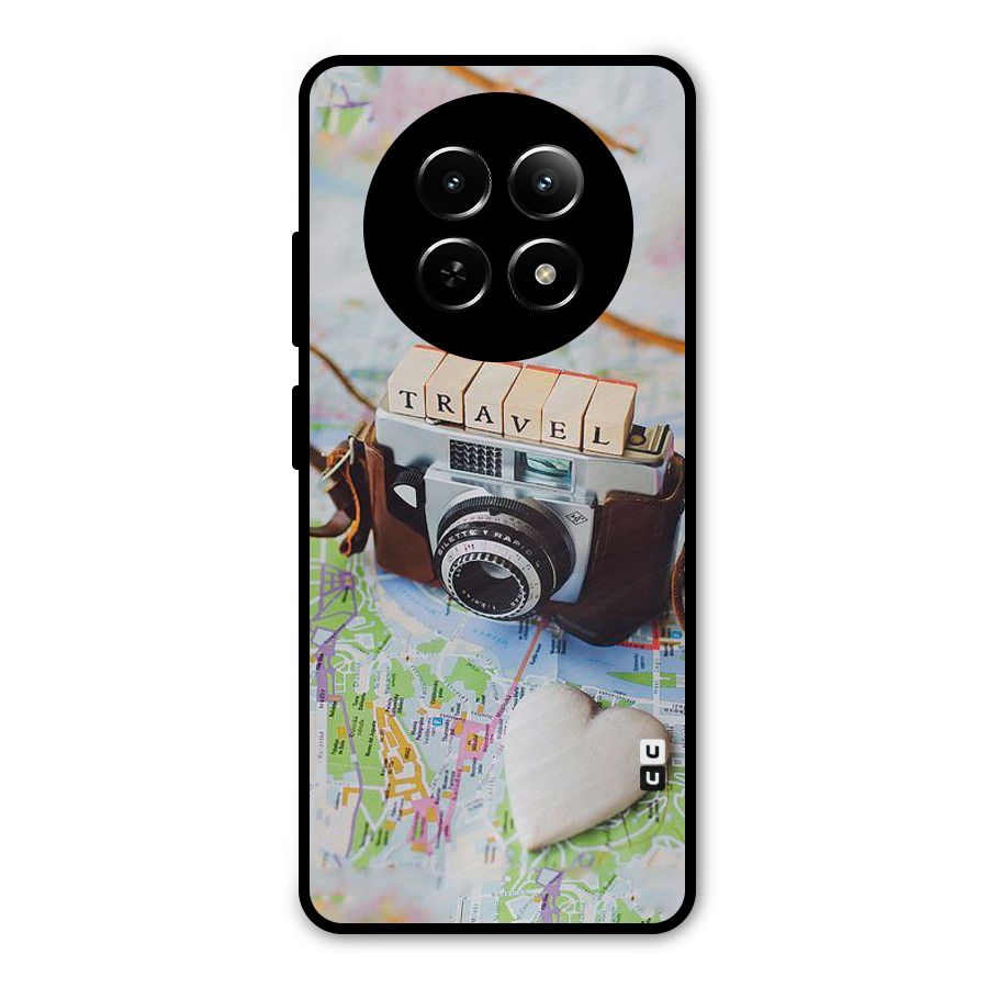 Travel Snapshot Metal Back Case for Realme Narzo 70x 5G