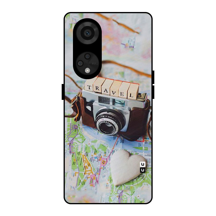 Travel Snapshot Metal Back Case for Reno8 T 5G