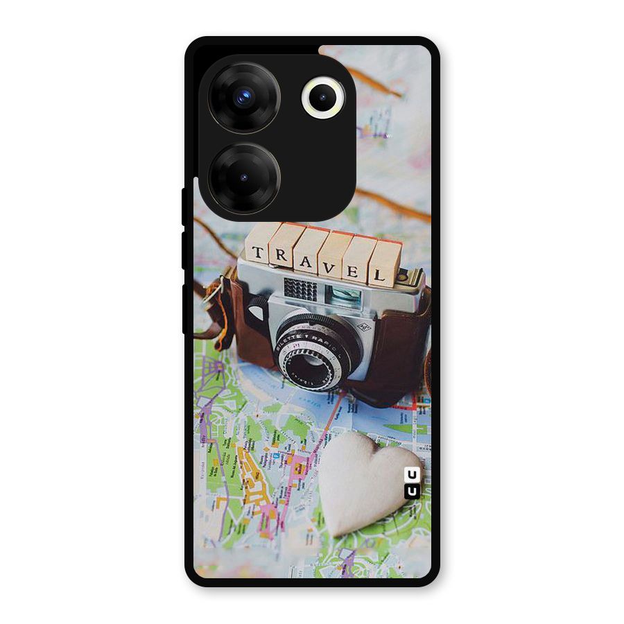 Travel Snapshot Metal Back Case for Tecno Camon 20