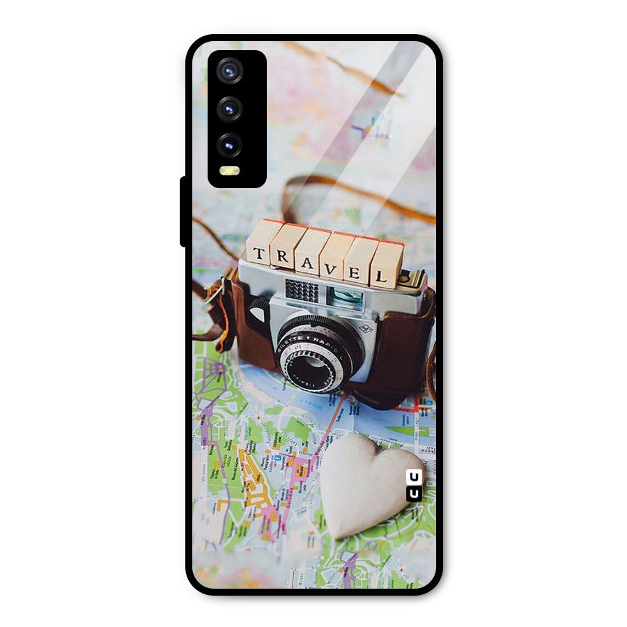 Travel Snapshot Metal Back Case for Vivo Y20 2021