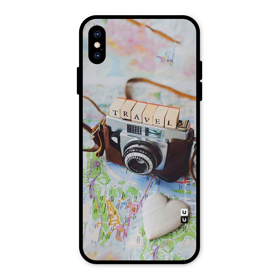 Travel Snapshot Metal Back Case for iPhone XS Max