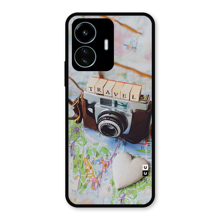 Travel Snapshot Metal Back Case for vivo iQOO Z6 Lite 5G