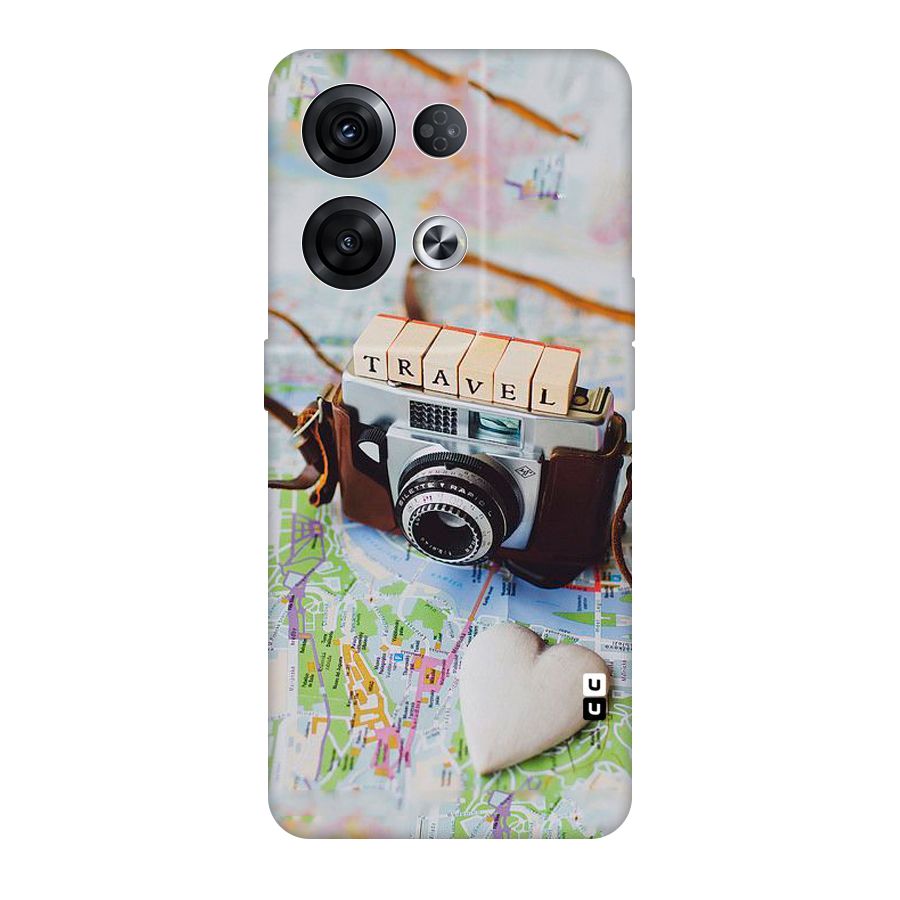 Travel Snapshot Original Polycarbonate Back Case for Oppo Reno8 Pro 5G
