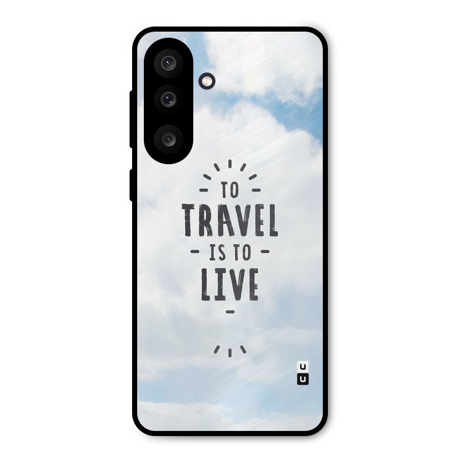 Travel is Life Metal Back Case for Galaxy M56