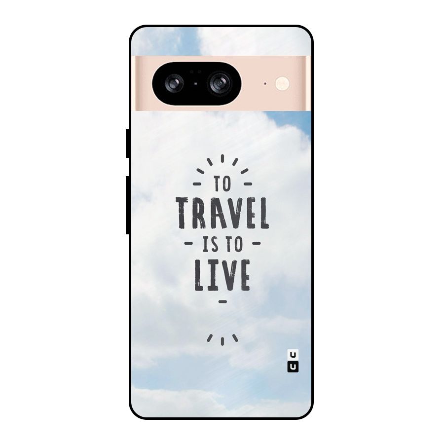 Travel is Life Metal Back Case for Google Pixel 8