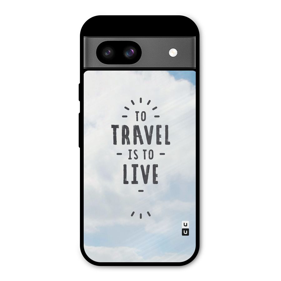 Travel is Life Metal Back Case for Google Pixel 8a