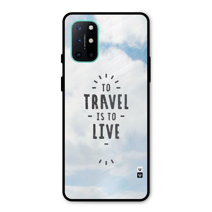 Travel is Life Metal Back Case for OnePlus 8T