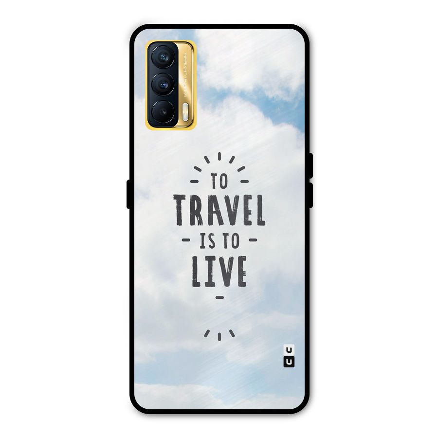 Travel is Life Metal Back Case for Realme X7
