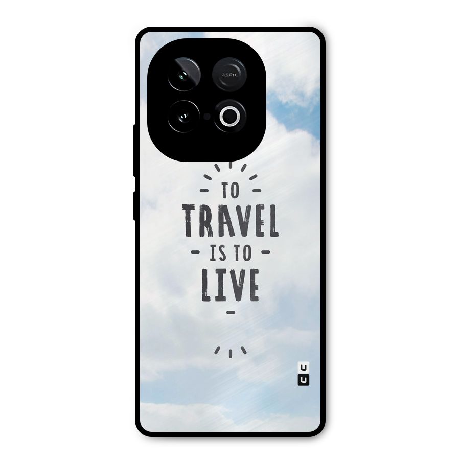 Travel is Life Metal Back Case for iQOO Neo 10