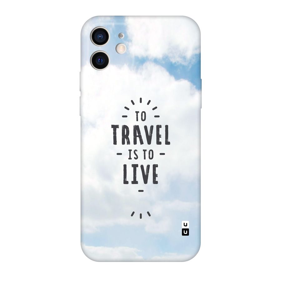 Travel is Life Original Polycarbonate Back Case for iPhone 12