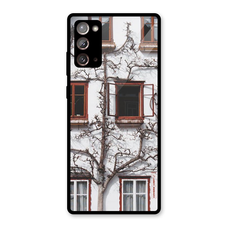 Tree House Glass Back Case for Galaxy Note 20