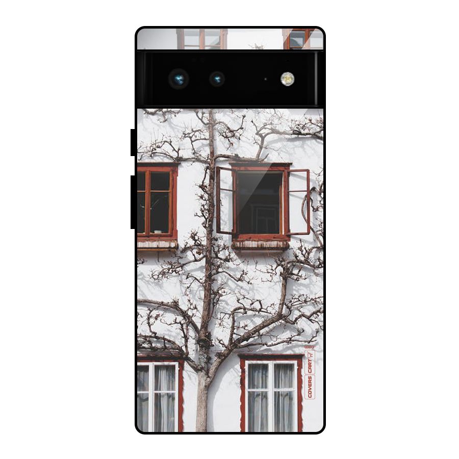 Tree House Glass Back Case for Google Pixel 6