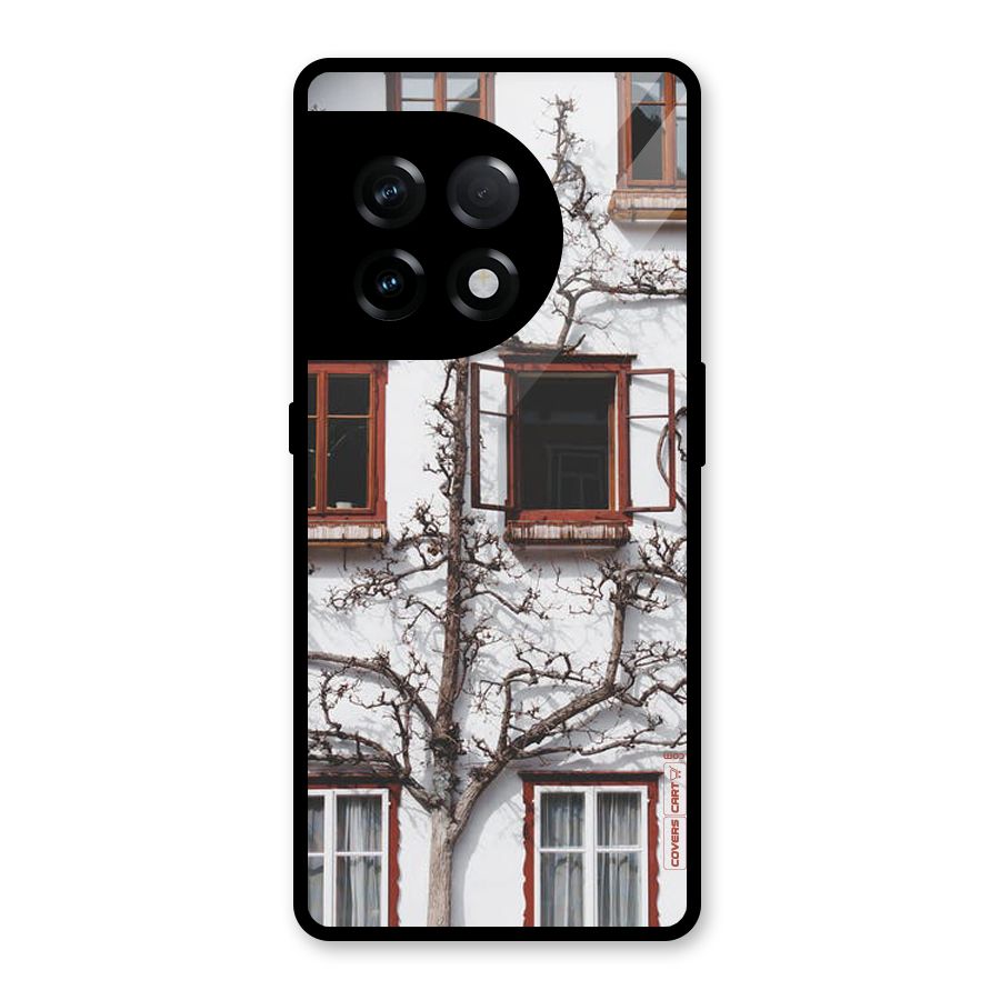 Tree House Glass Back Case for OnePlus 11R