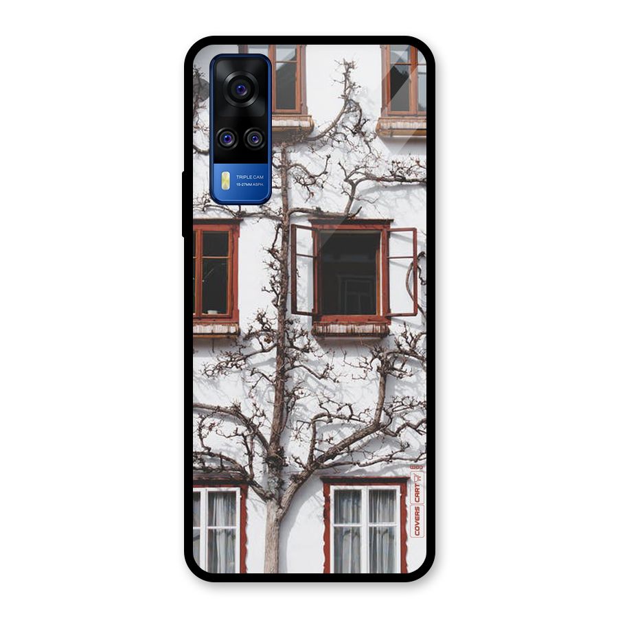 Tree House Glass Back Case for Vivo Y31