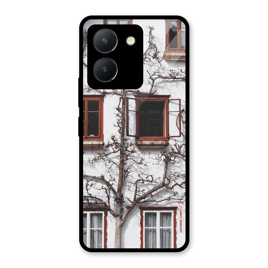 Tree House Glass Back Case for Vivo Y36