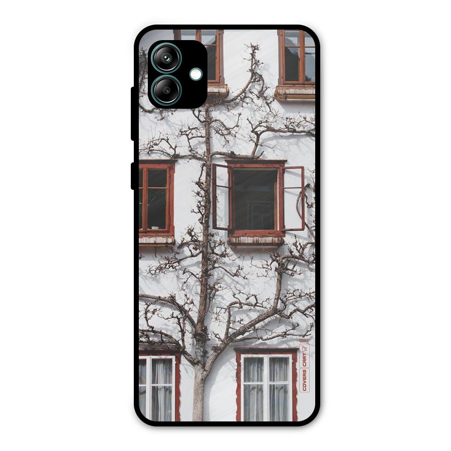 Tree House Metal Back Case for Galaxy A04