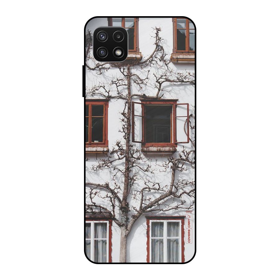 Tree House Metal Back Case for Galaxy A22 5G