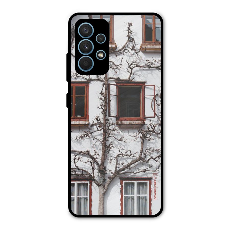 Tree House Metal Back Case for Galaxy A32