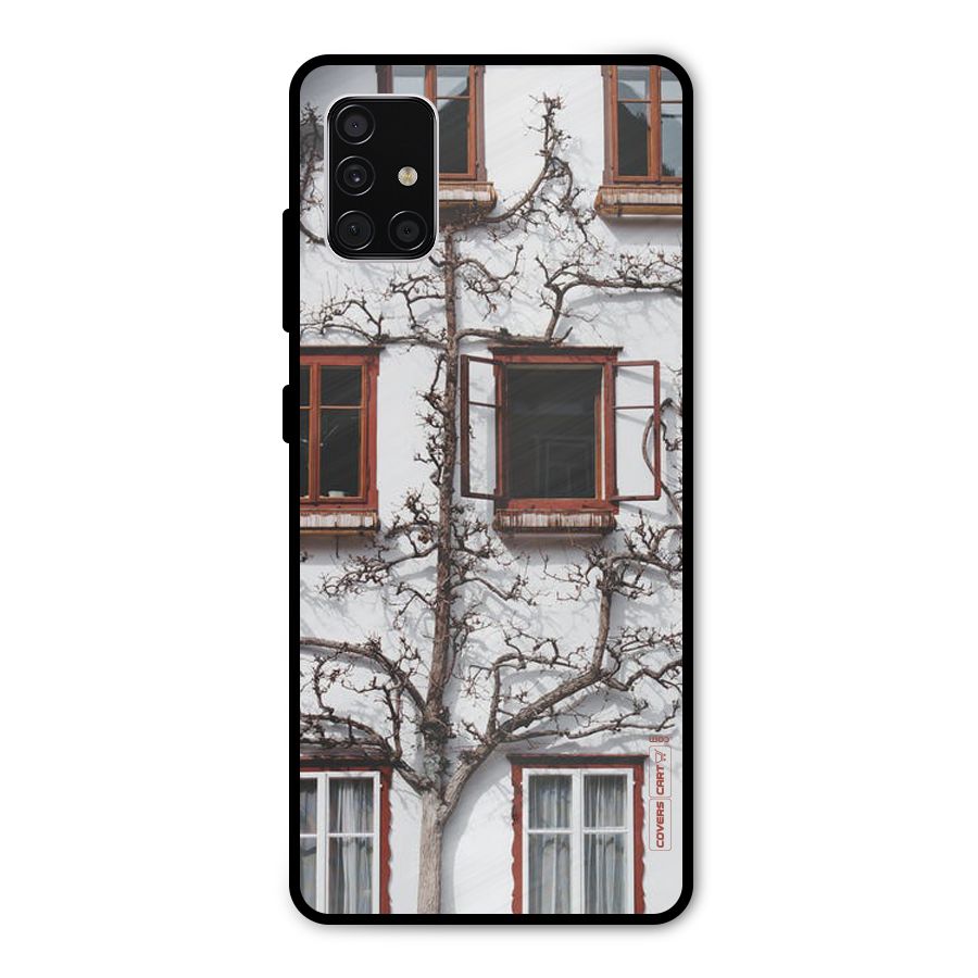 Tree House Metal Back Case for Galaxy A51
