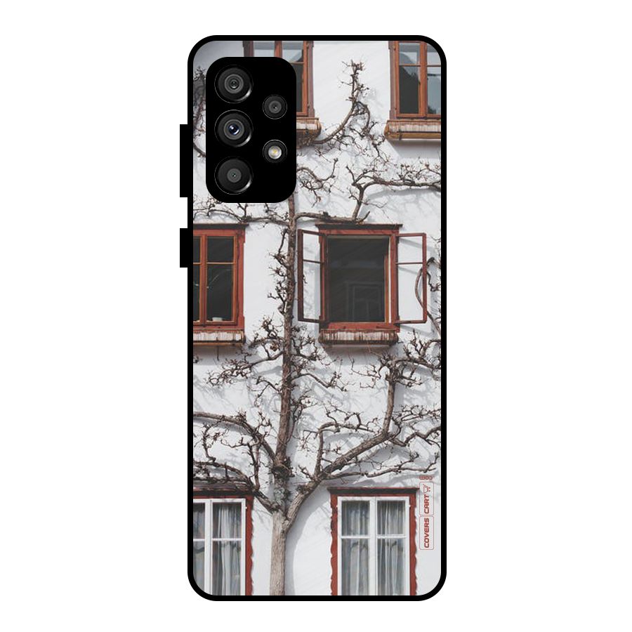 Tree House Metal Back Case for Galaxy A73 5G