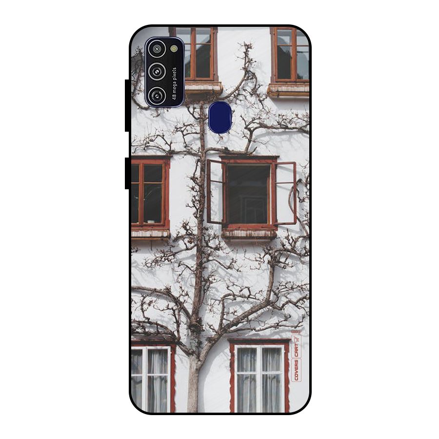 Tree House Metal Back Case for Galaxy M21